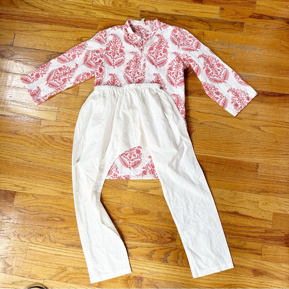 Two Piece Set Anokhi Tunic and Pants Age 6-7